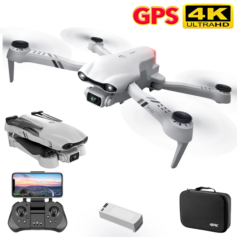 4K HD Dual Camera with GPS 5G WIFI Wide Angle FPV Real-time Transmission RC Distance 2km Professional Drone