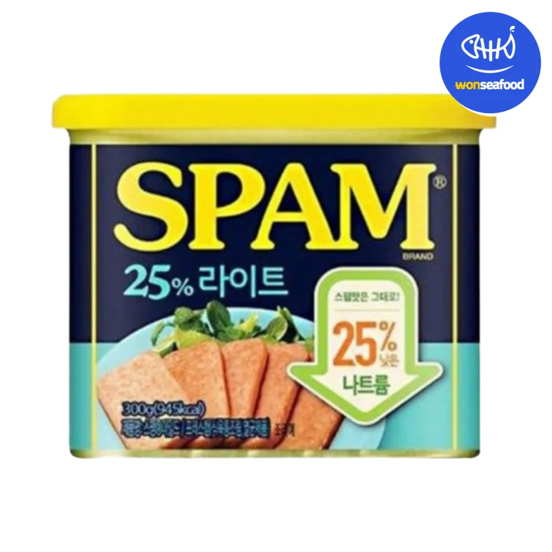 Cj Spam Light 300g X3Can / Sparm Classic Mild Ham أطباق جانبية بسيطة للطبخ والأرز المقلي