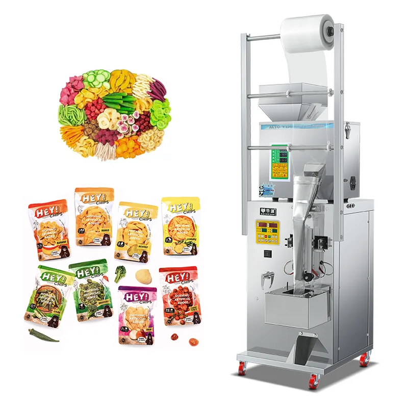Machines For Small Businesses Spice Sachet Dehydrated Fruits And Vegetables Bag Bean Grain Nut Food Weighing Packing Machine