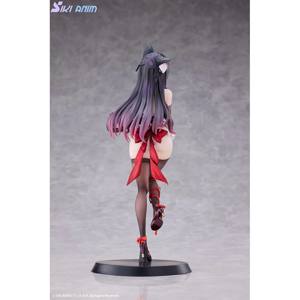 Em estoque SIKI ANIM Pretty Girl Toy Bound Cat Lufna 1/7 Ornamentos Anime Action Figure Toy Gift Model Collection