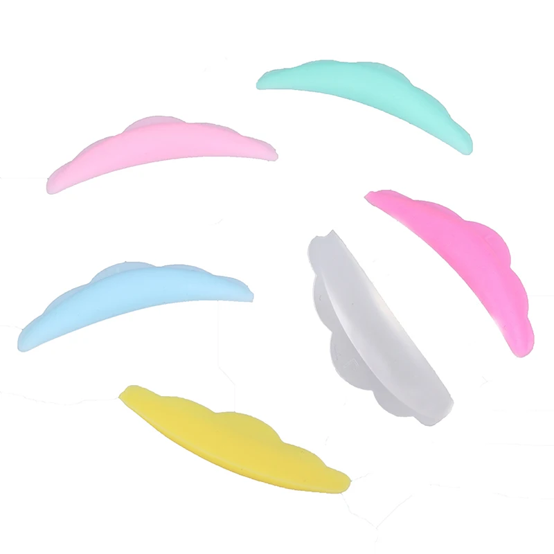 5 paia di protezioni per sollevamento ciglia (XS SML XL) cuscinetti in silicone per aste per ciglia, bigodini