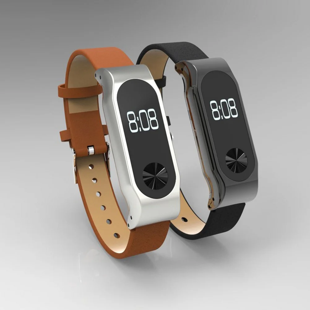 

Replacement Strap For 2 Black Fashion Durable Comfortable Wristband For Smart Band Accessories