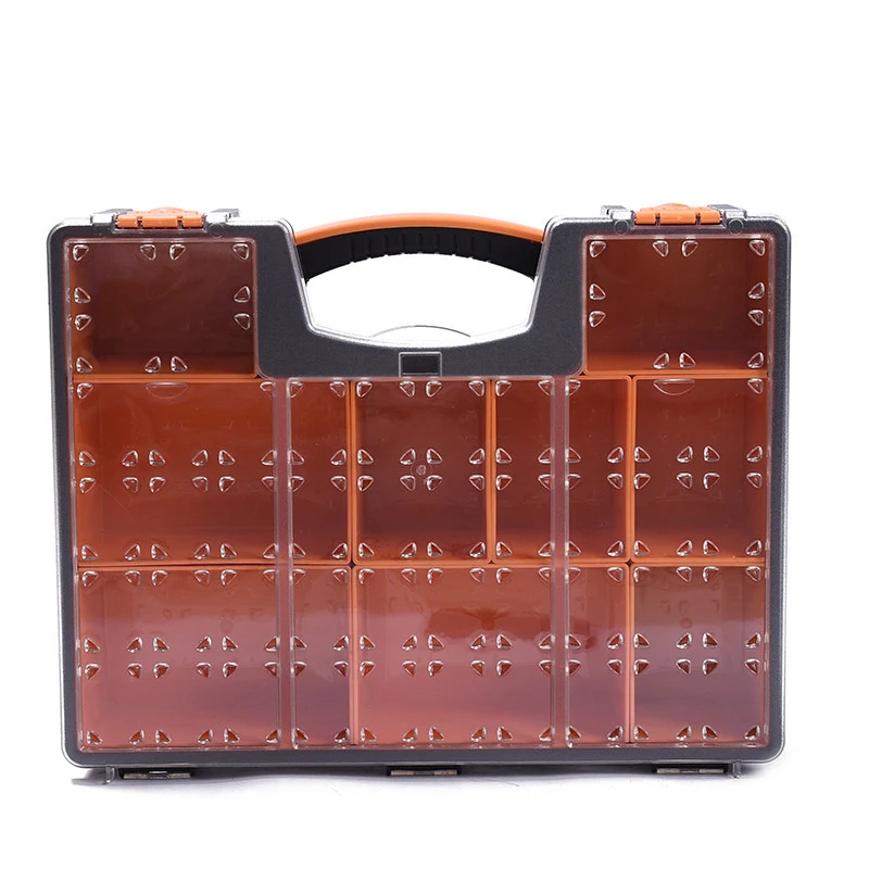 9 Grids Portable Mechanical Accessories Storage Box Multifunctional Storage Tool Plastic Parts Organizer Box