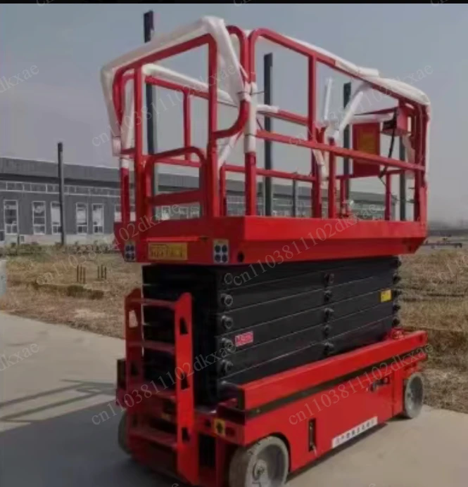 200KG High Capacity Electric Scissor Lift Platform Self Propelled Hydraulic Aerial Work Lift Table Man Lift 1 pcs view 5