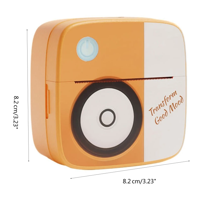 

Portable Thermal Printer Mini Printer Bluetooth-compatible Pocket Printer Mobile Thermal Printer for Note Photo Dropship