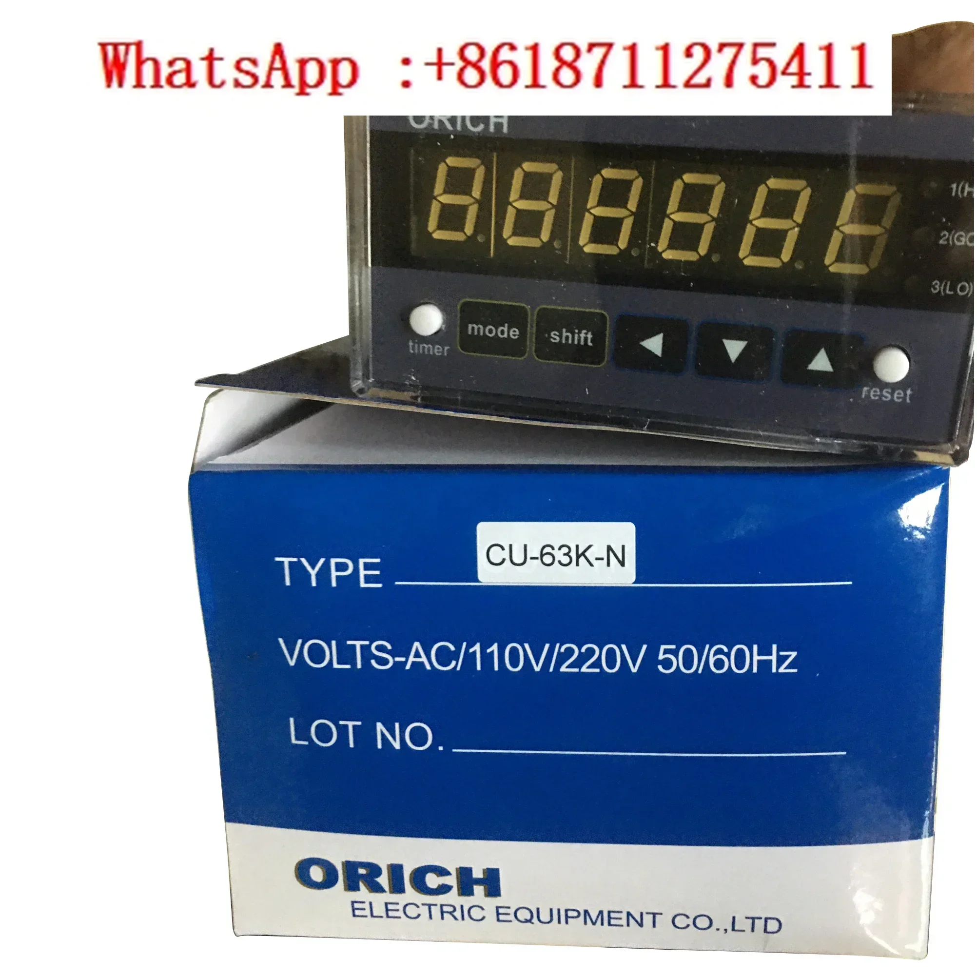 CU-63 K-N Orich meter counter