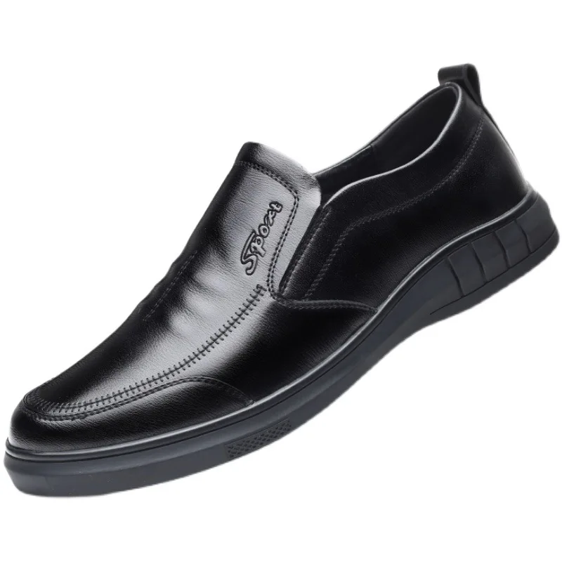 Chaussures de conduite en cuir imperméables pour hommes, chaussures de plein air, noir, non ald, décontracté, designer, livraison gratuite, discount, nouveau