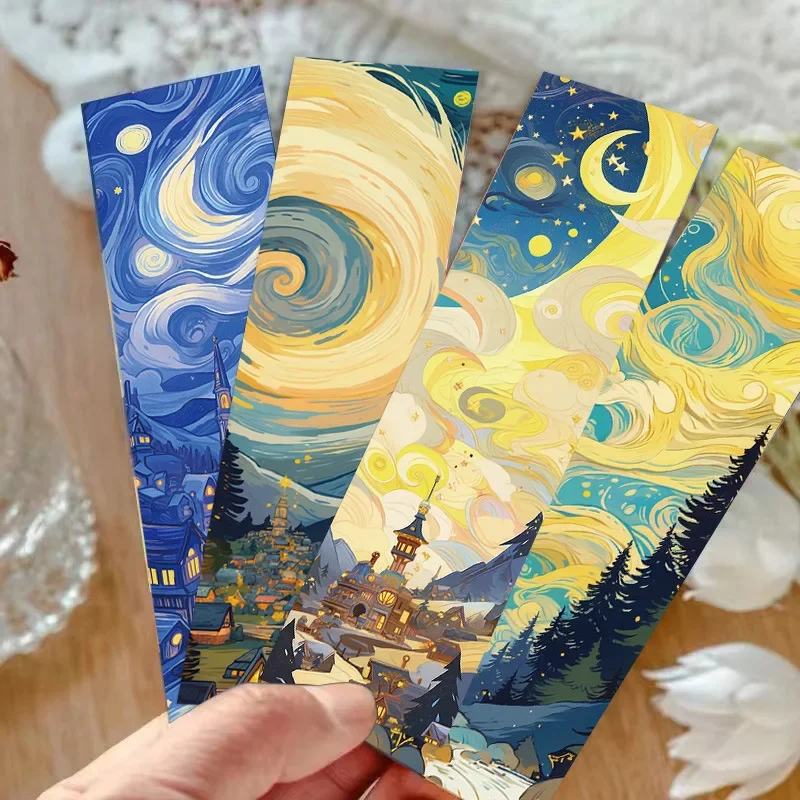 30pcs Dreams Series Bookmark Reading Book Mark Vintage Scenery Book Page Marker Stationery Supplies Children Gifts