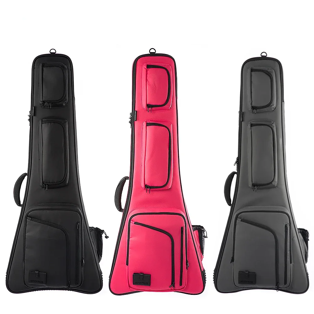 

Special-Shaped Electric Guitar Bag Fork Electric Guitar Guitar Bag SBFV-5TH Th Anniversary Special-Shaped Dovetail Bag