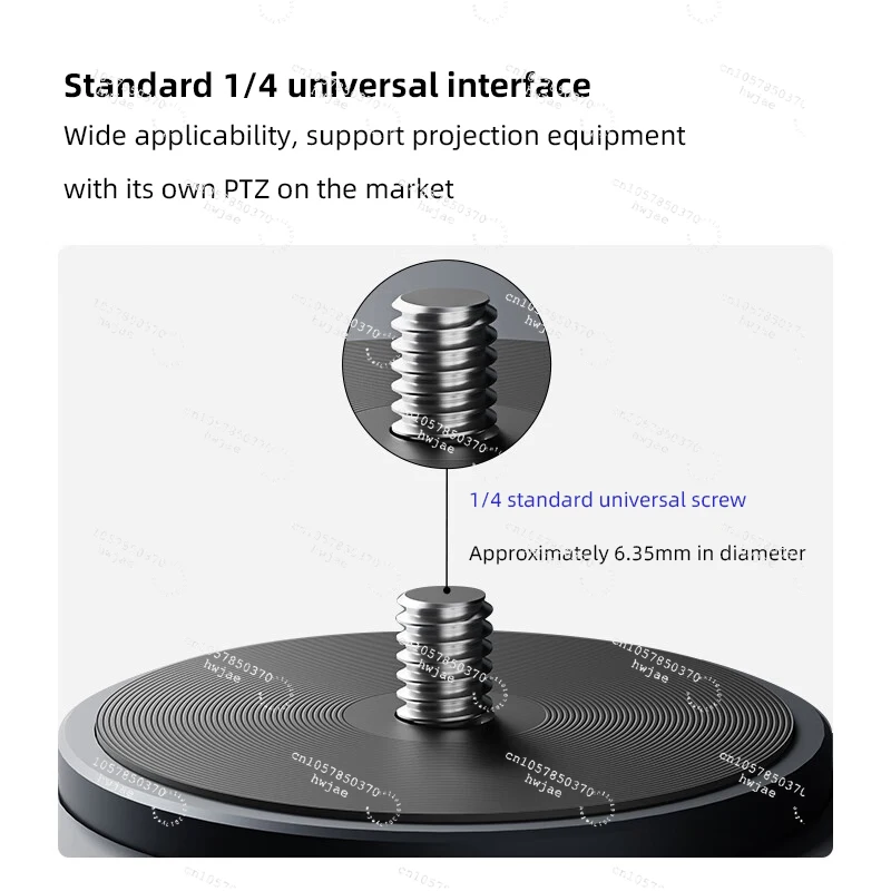 2025 ASW8 Universal 1/4 Screw Wall Mount Bracket Accessory for Projector Hisense C1 C2 Series