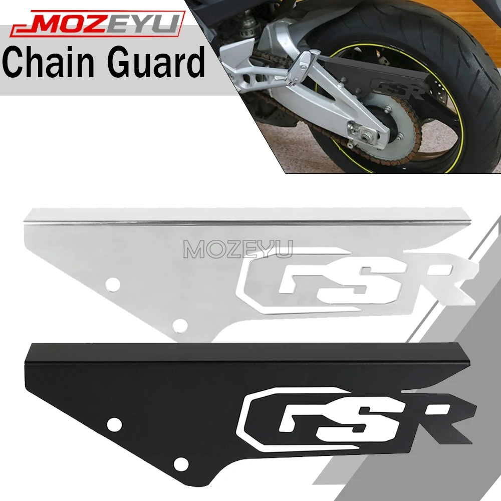 

Motorbike Accessories Chainguard Protector For SUZUKI GSR400 GSR600 GSR 400 600 2008-2012 Motorcycle Sprocket Chain Guard Cover