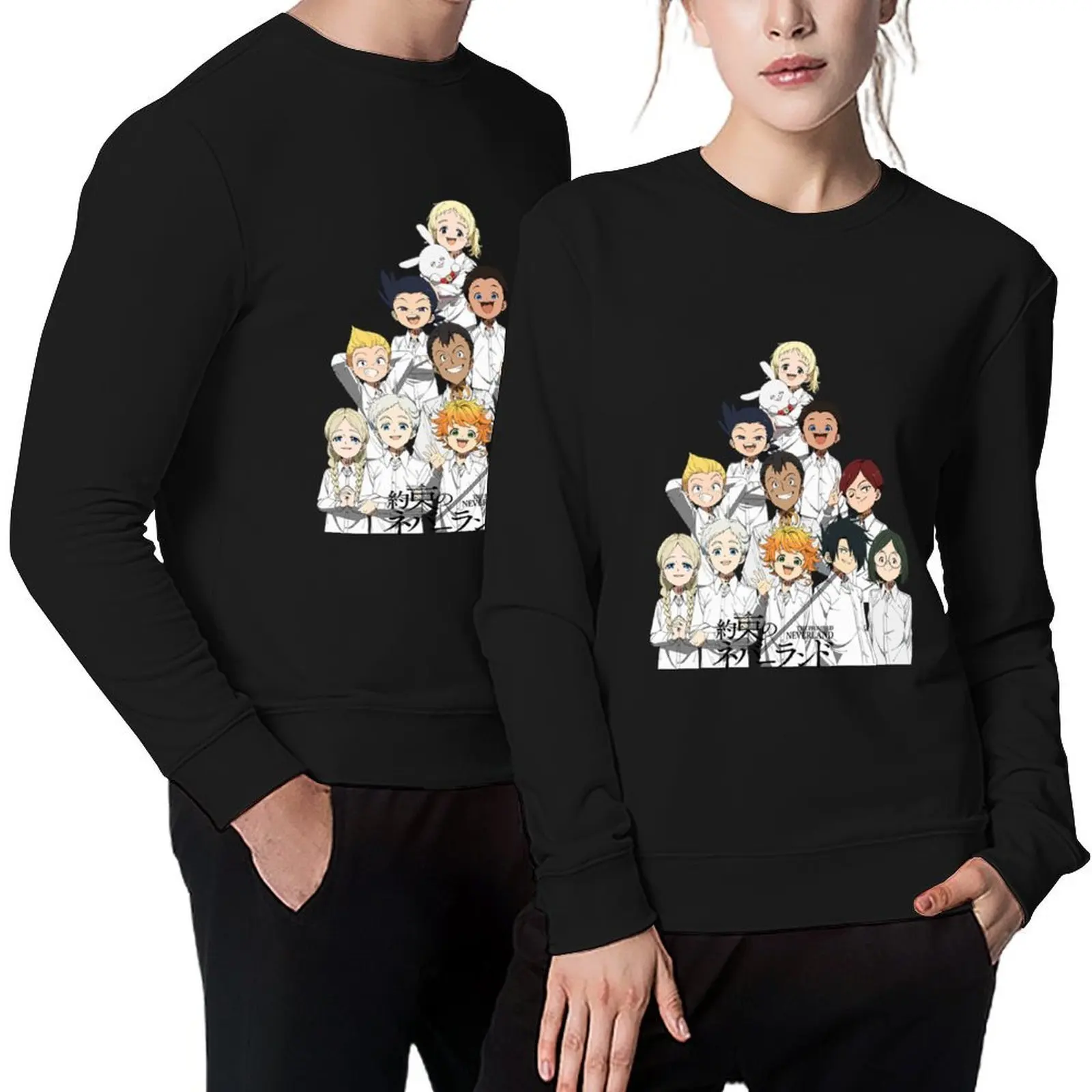 

The Promised Neverland Pullover korean style clothes men's winter sweater tracksuit men men's coat sweatshirt