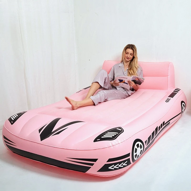 

AI Voice Automatic Inflatable Bed Outdoor Camping Air Mattress Outdoor Portable Inflatable