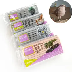 454g US Sculpey Super Clay Flesh-colored Gray Sculpture Clay Prototype Clay Mixed Gray Clay DIY Handmade Artifact Model Making