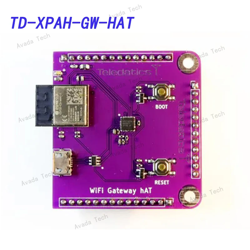 

Avada Tech TD-XPAH-GW-HAT Multiprotocol Development Tools For ESP32-C3-MINI-1-N4