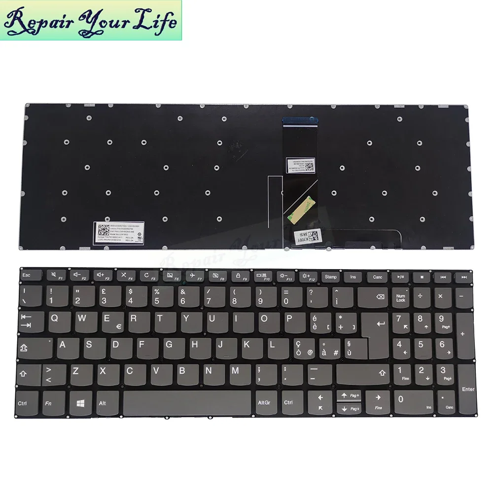 

Latin German Italian Keyboard For Lenovo IdeaPad 330S-15IKB V330S-15ISK 330S-15AST 15API 15ARR V330-14IGM SN20M62767