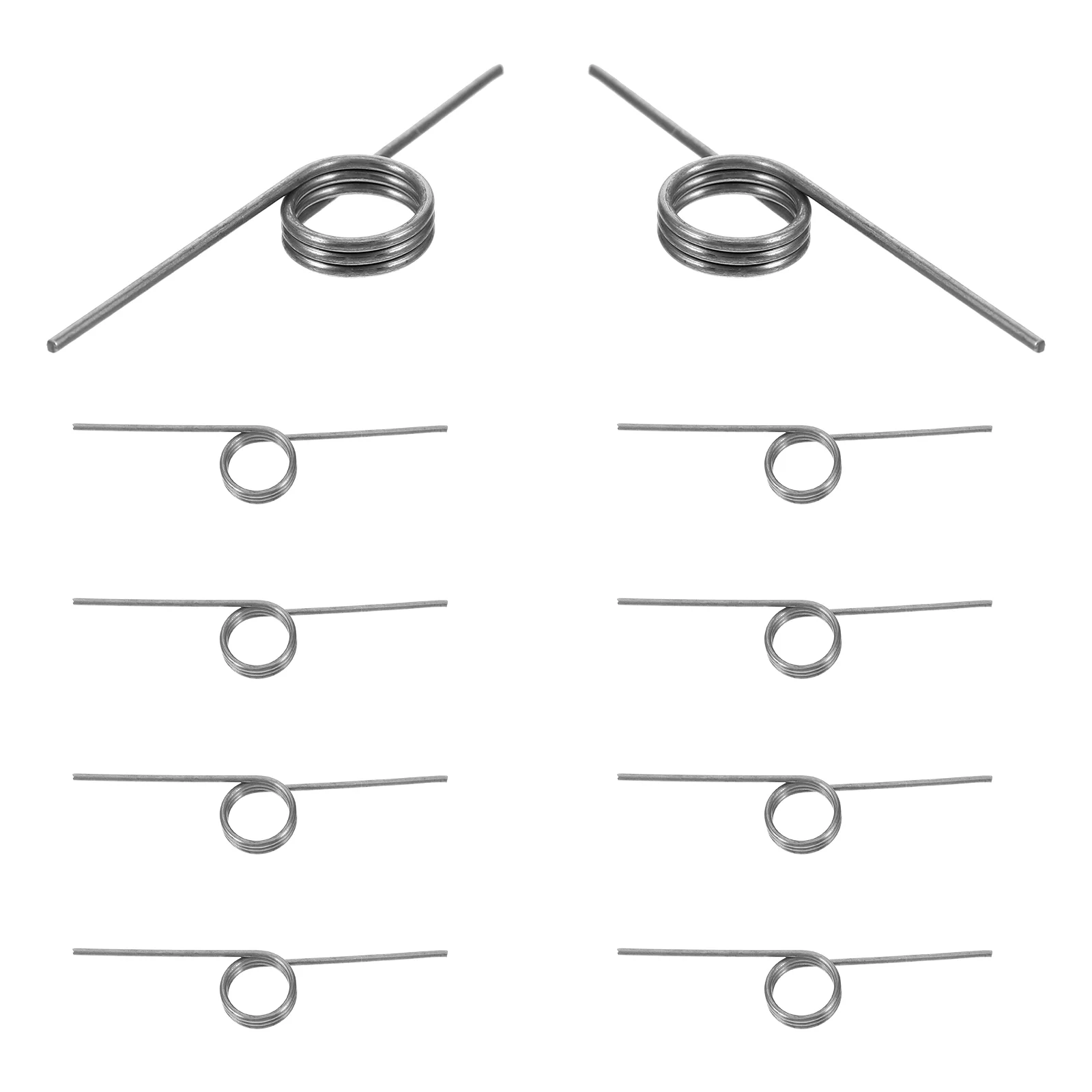 

10 Pcs Trash Can Accessories Replace Lid Spring Stainless Steel for Springs
