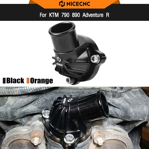 Para KTM 790 890 Adventure/R 790 890 Duke/R 2018-2025 carcasa del termostato conexión de tubería de agua Husqvarna Norden 901 2022-2025