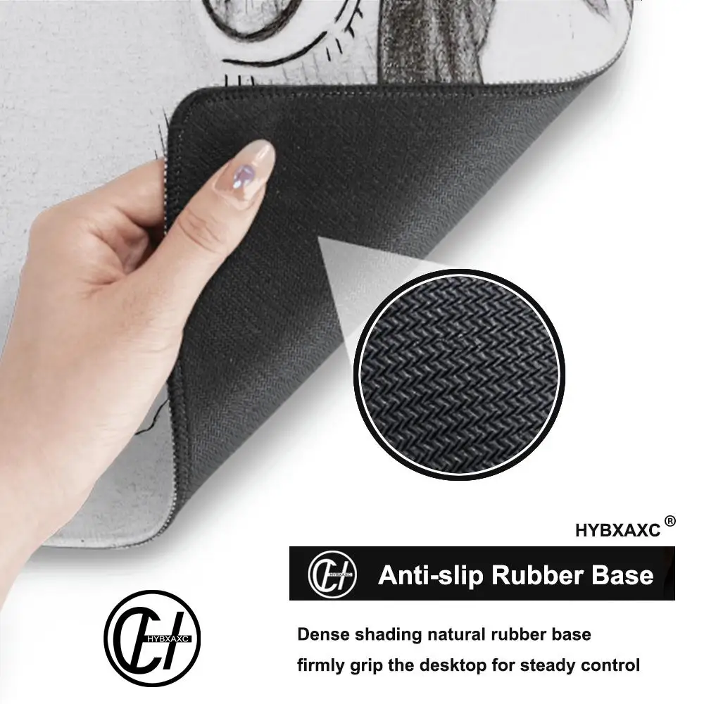 لوحة ماوس Kaoruko Waguri Anime The Fragrant Flower تزهر مع لوحة ماوس كرامة بحافة قفل مكتبية لألعاب الكمبيوتر المحمول ​   لوحة المفاتيح