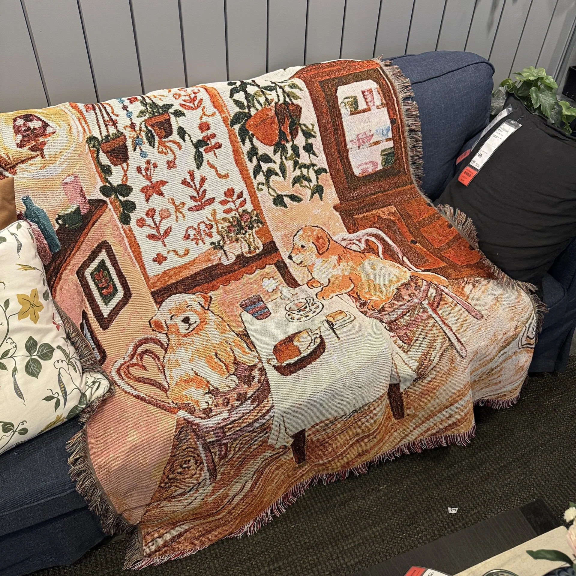 26new Animal Sofa Blanket, Vintage Cat Home Decor Cover, Cartoon Camping Blanket, Picnic Mat, Bed Sheet, Aesthetic Tapestry