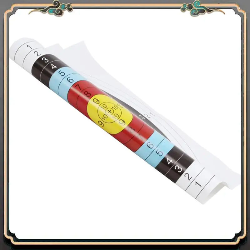 

Premium Full Ring Target Paper Archery Hall Competition Recurve Bow Compound Pulley Bow Archery Coated Paper