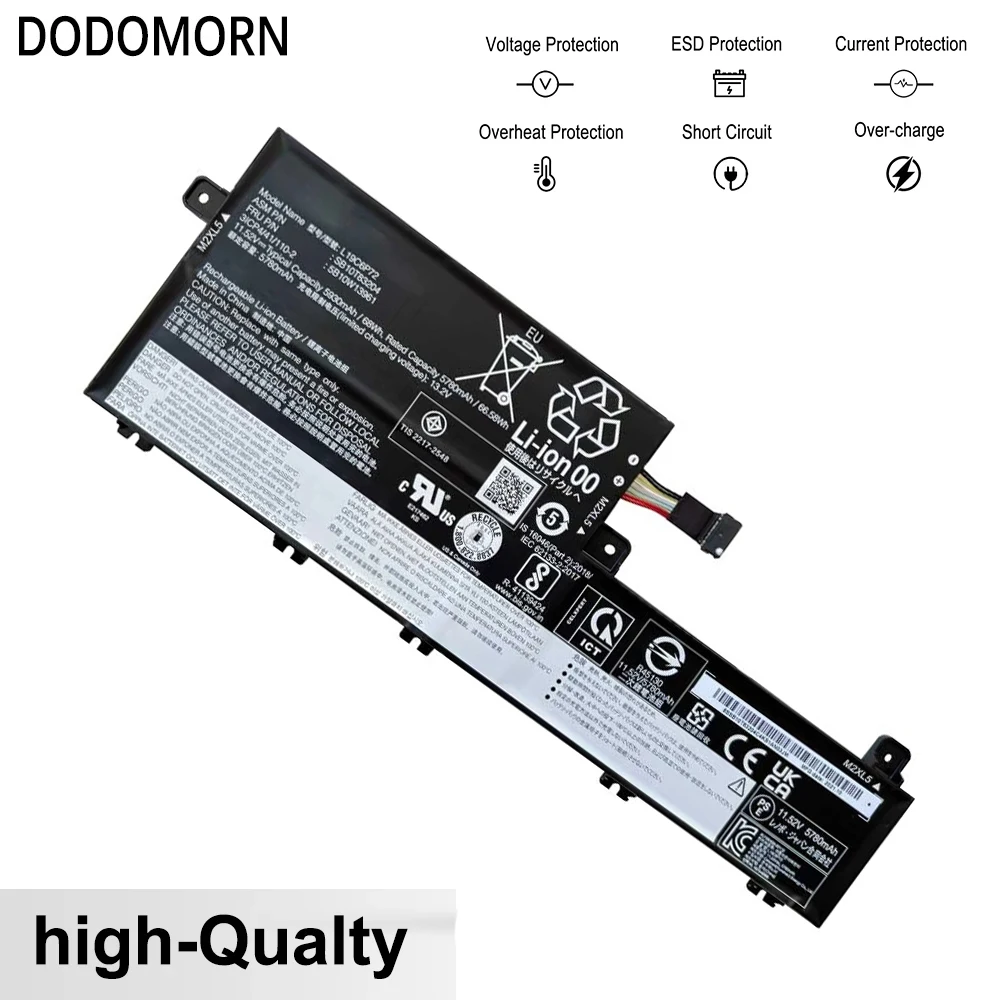 Imagem -03 - Bateria do Portátil para Lenovo Thinkpad L19c6p72 T15p 1ª Geração 20tn 20tm P15v 1ª Geração 20tq 20tr Sb10t83203 L19l6p72 Sb10t83204 Novo