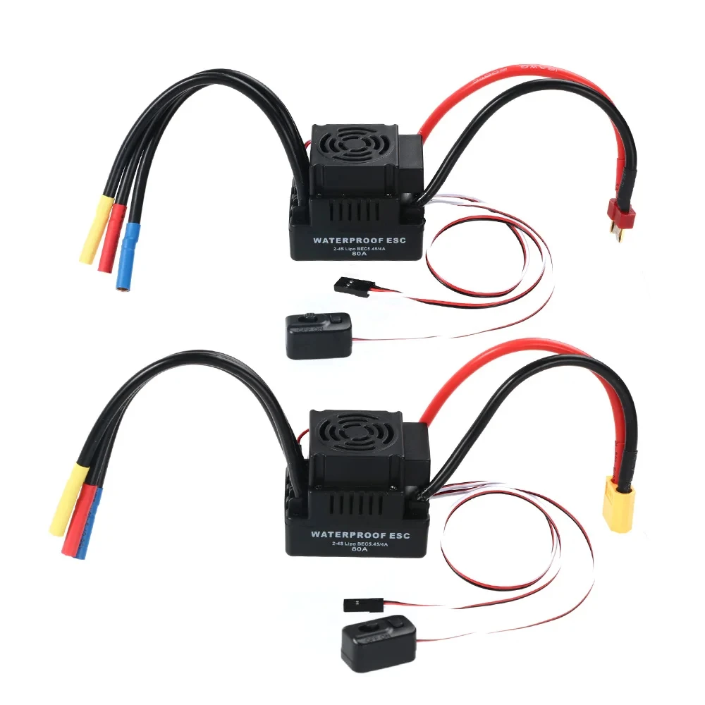 

Бесщеточный электронный регулятор скорости Rc 80A с 5.8V / 3A SBEC и программной картой 2-4S для радиоуправляемых машин 1/8 1:8