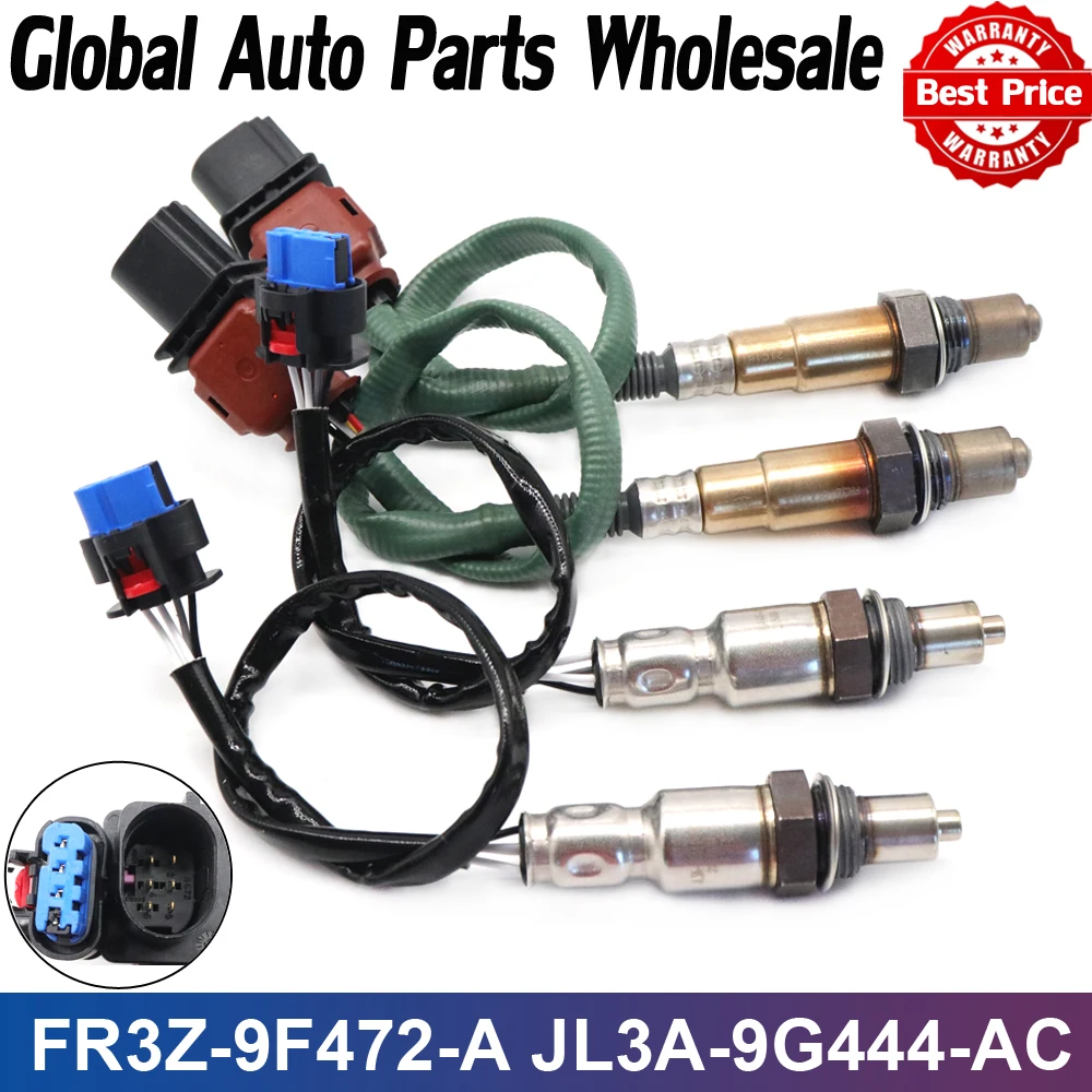 

E1GA-9Y460-GA JL3A-9G444-AC 4XUp & Downstream O2 Датчики кислорода для Ford Edge 2.7L