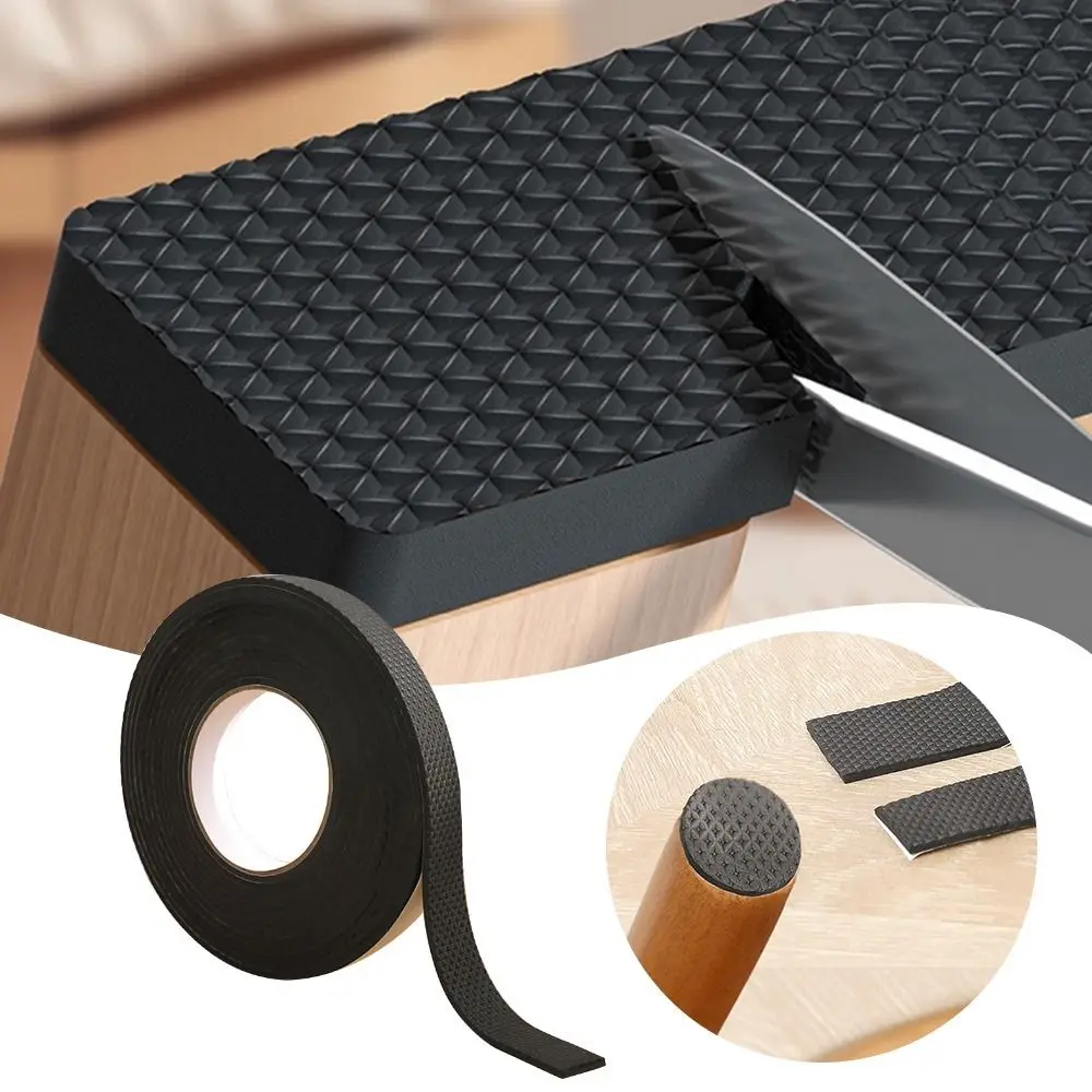 Tira de sellado autoadhesiva para sofá, silla, amortiguador de parachoques, cubierta para pies de muebles, almohadilla para patas de muebles, Protector de suelo EVA para mejorar el hogar