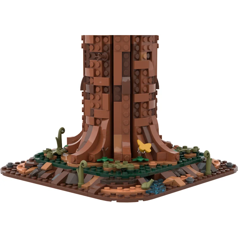 NUOVO 3129PCS Redwood Tree Building Moc Educazione fai da te Idea creativa Bambini Giocattolo di mattoni Costruzione di compleanno Blocchi regalo di Natale