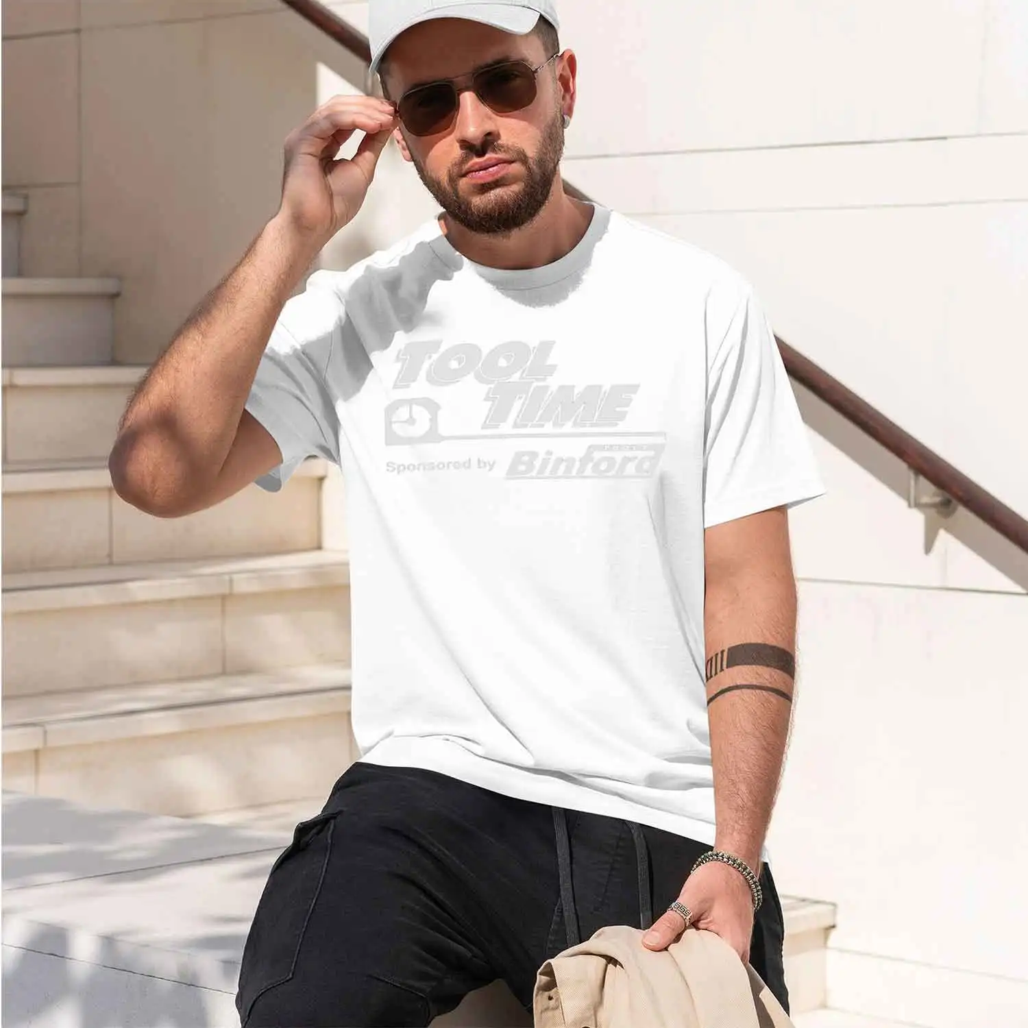 Men's Time sponsored by s Home Improvement Tv Show T Shirts Tops Vintage Tee Shirt Plus Size T-Shirt 2026 New Model Men’s Short-