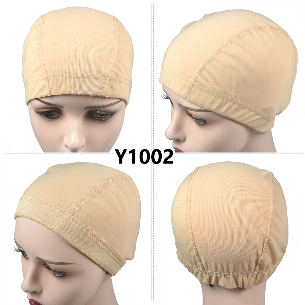 1 pz S/M/L Spandex Mesh Dome parrucca Cap più facile cucire In capelli elastico tessitura Cap tessitura parrucca Cap reti per capelli estensibili