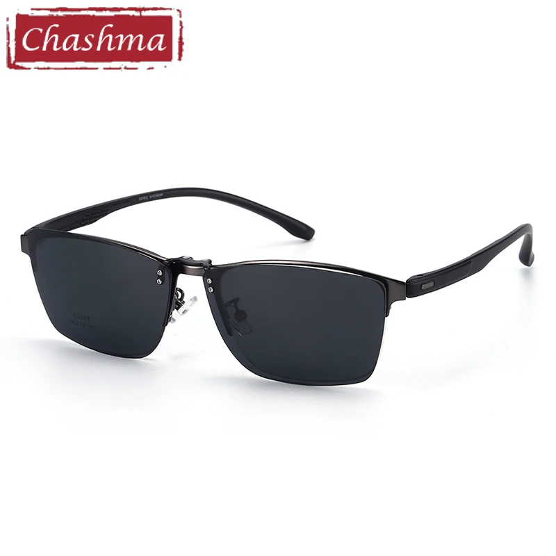Magnetic Clip Magnet Eyewear Polarized Lenses with Sunglasses for Men Sport Style Eyewear