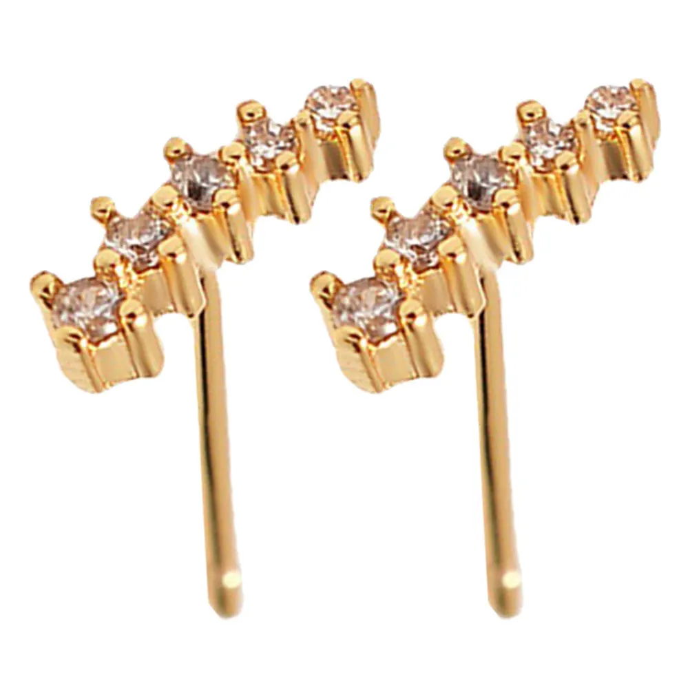 

Earring Exquisite Stud Earrings Costume Jewellery for Women Party Jewelry Decorative Studs Golden Man