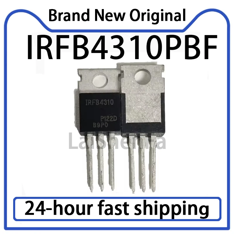 2PCS IRFB4310PBF Silk Screened FBIR4310 Package TO-220 MOSFET Original in Stock