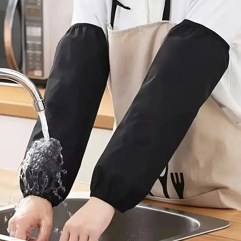 24pcs PVC Arm Sleeves for Kitchen Cleaning and Art Fields Stain Protection Arm Covers for Chefs Cleaners and Artists Arm Guards