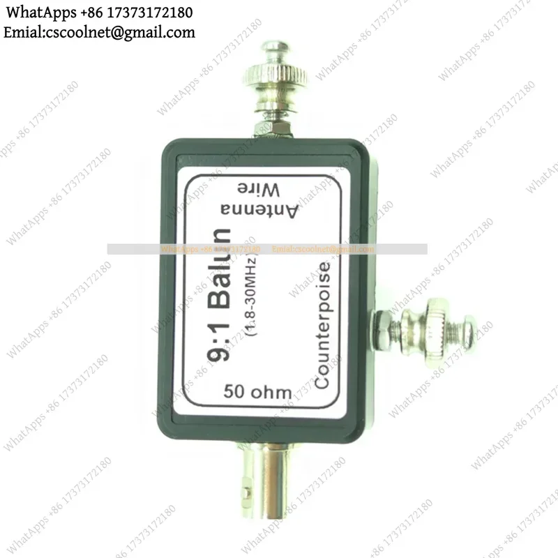 9:1 for Balun 1.8-30MHz Long Wire Antenna Impedance Converter Unun HF Matching Transformer for Ham Radio Shortwave Receiver SDR view 2