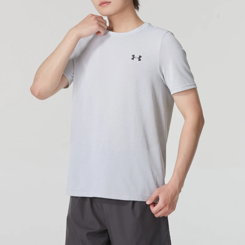 

Мужские топы Underarmour, спортивная одежда, модные футболки для бега, фитнеса и тренировок, повседневные и удобные футболки с короткими рукавами 382801-100
