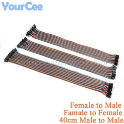 40CM Dupond Cable Wire 40p Ribbon Cable Female to Female Male to Male Line Wire