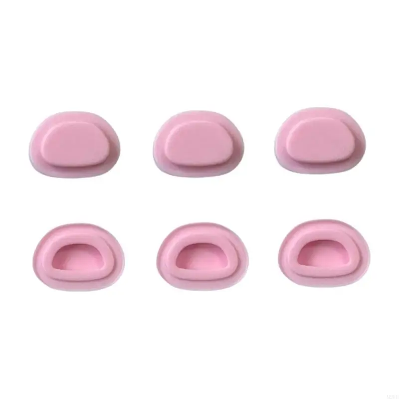 6PCS Silicone Spout Caps High Temperature Resistant Leakproof Replacement Component Silicone Texture