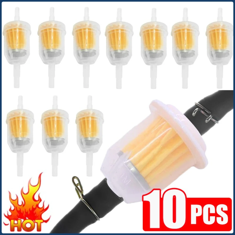 

1-10PCS Motorcycle Petrol Fuel Filter Car Internal Filter Element Petrol Cup Oil Cup Filter Universal Model Motorcycle Parts