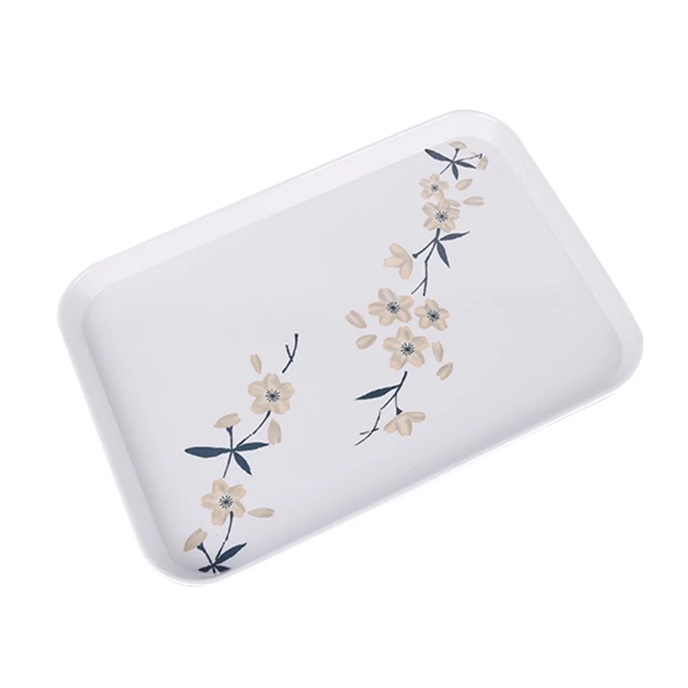 

Breakfast Cake Serving Platter Portable Tray for Home Restaurant Tea Dessert Fruit Snack Appetizer Serving Tray
