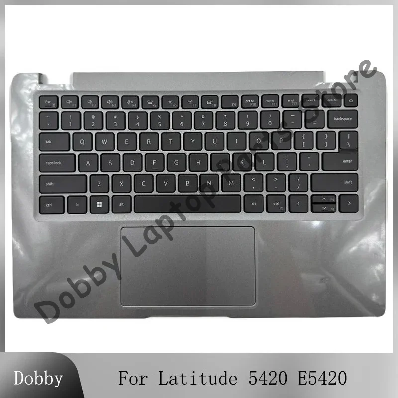 

New A20697 Laptop Keyboard For Dell Latitude 5420 E5420 Palmrest Top Cover Upper Housing Case With Keyboard Mouse Pad Touchpad