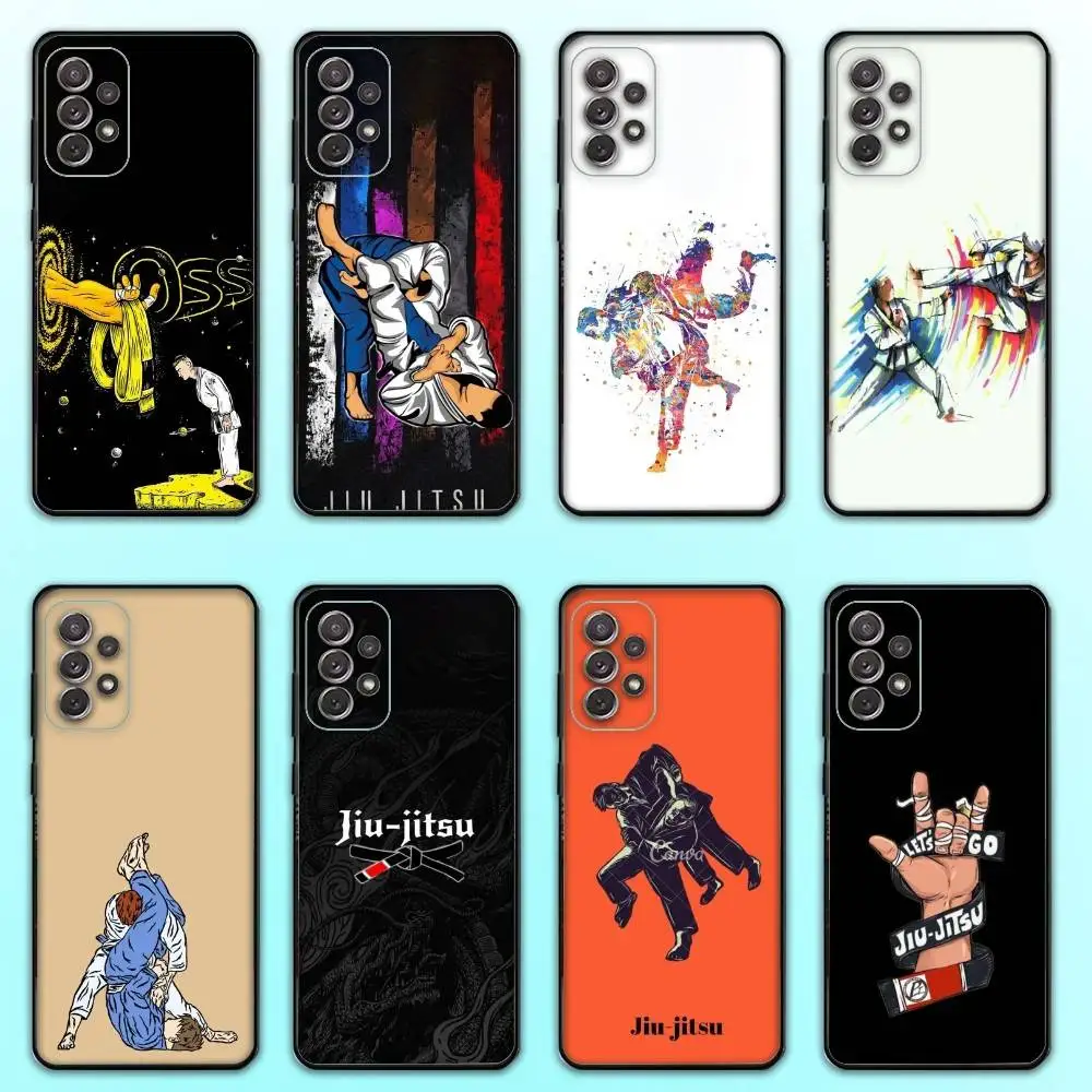 

BJJ Brazilian Jiu Jitsu Phone Case For Samsung S25,S24,S21,S22,S23,S30,Ultra,S20,Plus,Fe,Lite,Note,10,9,5G Black Cover