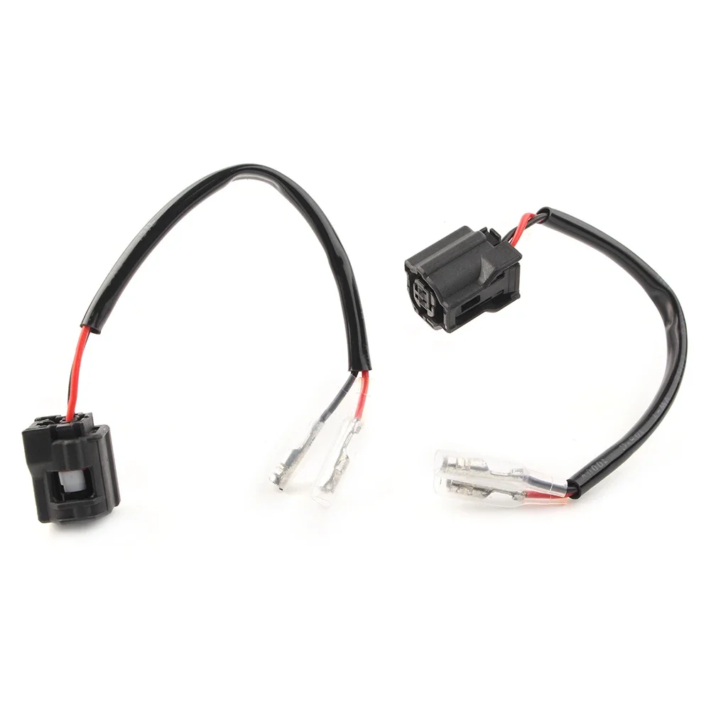 Pop 2pcs Motorcycle 2-Wire Turn Signal Indicator Wiring Connectors Plug Adapters Connector Wire Harness For Yamaha MT10