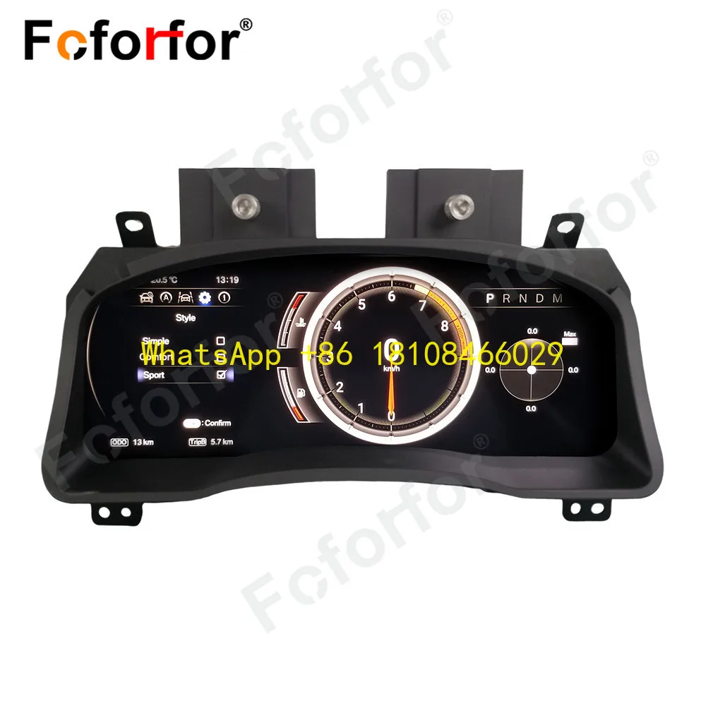 

Цифровой ЖК-дисплей для Toyota Prado 2004-2009, измеритель скорости виртуальной кабины, приборная панель