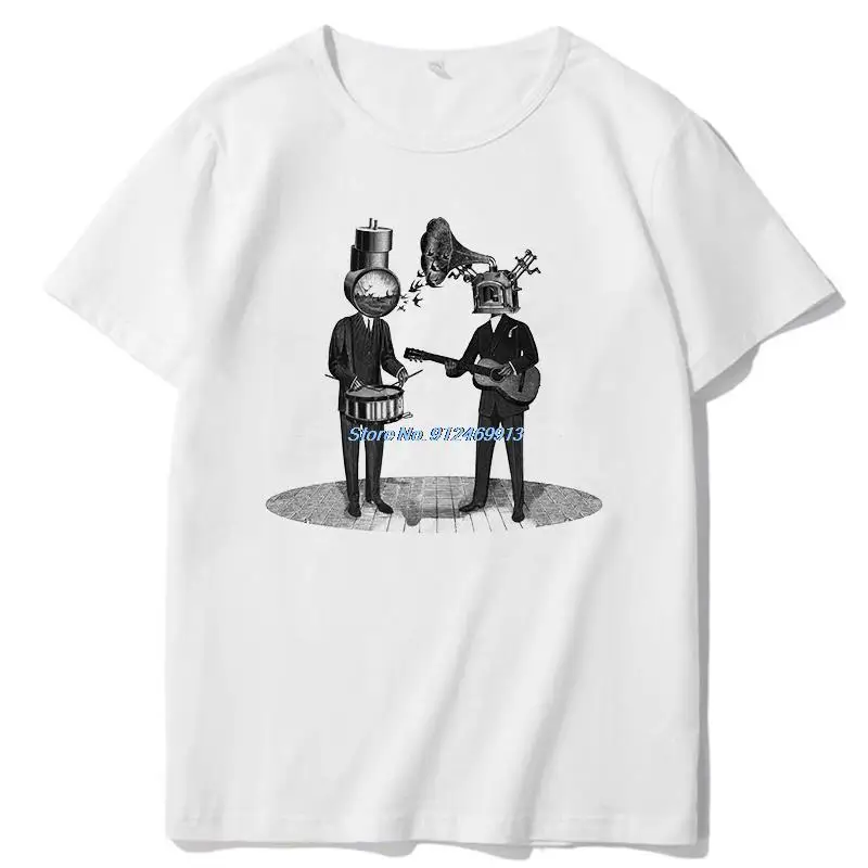 Neutral Milk Hotel Indie Rock Classic Graphic T Shirts Big Size Short Sleeve T Shirt Tees Tops Cotton New Shirts And T-Shirts