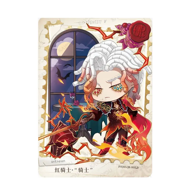 KAYOU Identity V Series 2 USR(001-008)/TCR(001-012)/QR(001-012) Single Sheet Full Set Hidden Clues Anime Genuine Collection Card