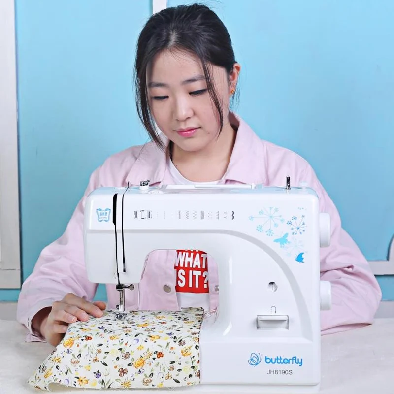 

Small Electric Sewing Machines Fully Automatic Multi-functional Sewing Machine Lockstitch Thick Countertop Home Naaimachines JTS