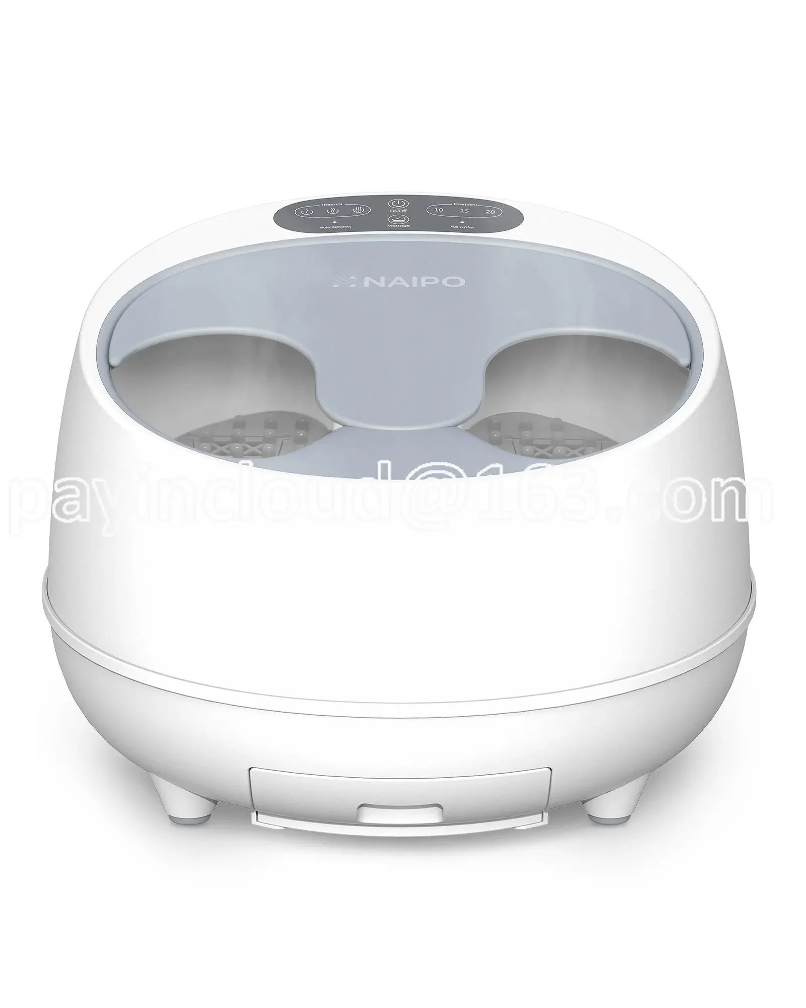 Dual Use Foot Massager with Massage and Spa Function Fast Heating and Temperature Control